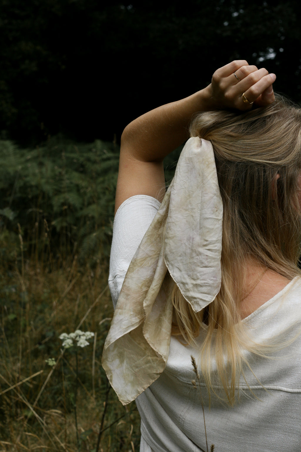 Silk Bandana // fern