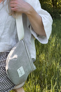 Hipbag elise | Linenbag all greige