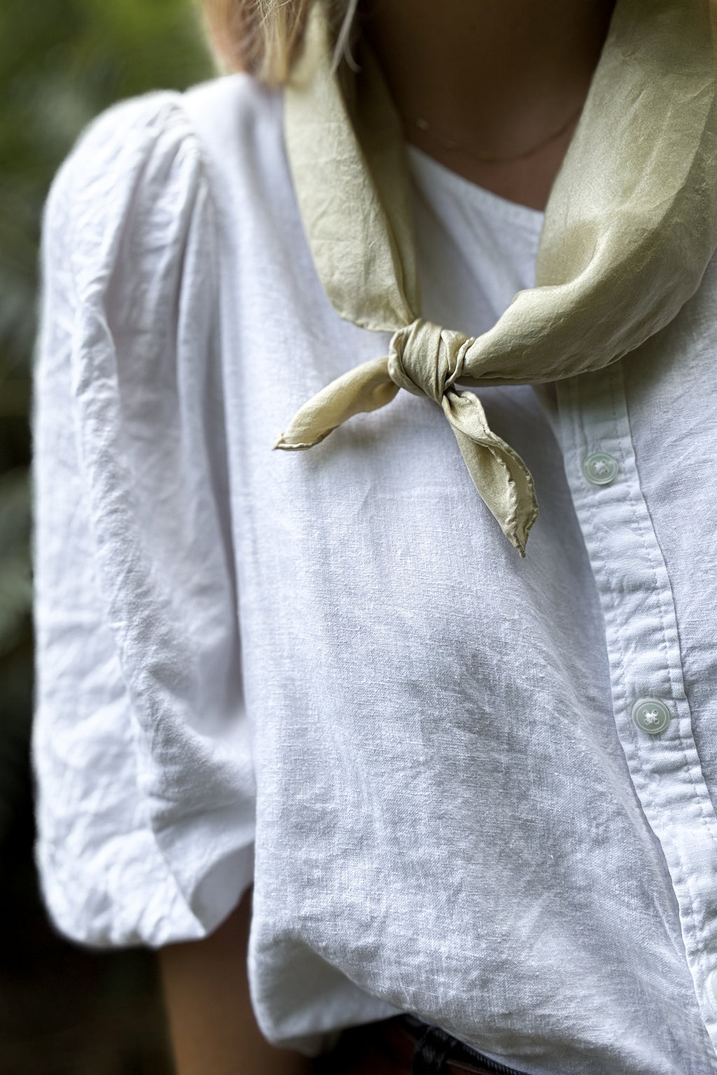 Silk Bandana // fern