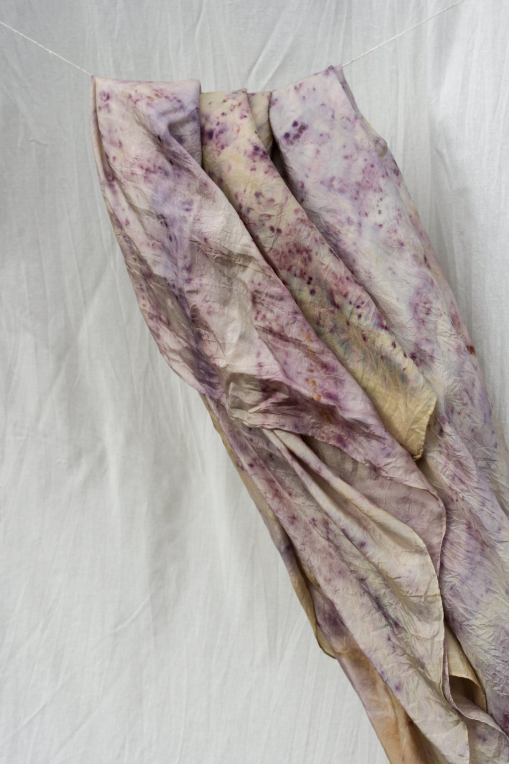 Silk Bandana // bundle dyed elder