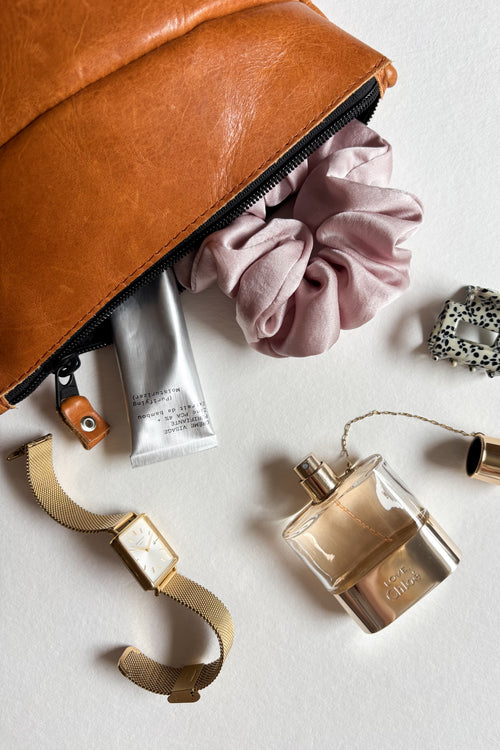 Silk Scrunchy | Seidenschrunchy gefärbt mit Holunderbeeren